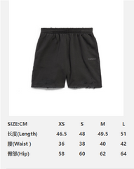 Balenciaga Basic Shorts Black