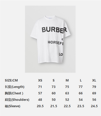 Burberry Big Font T-Shirt White