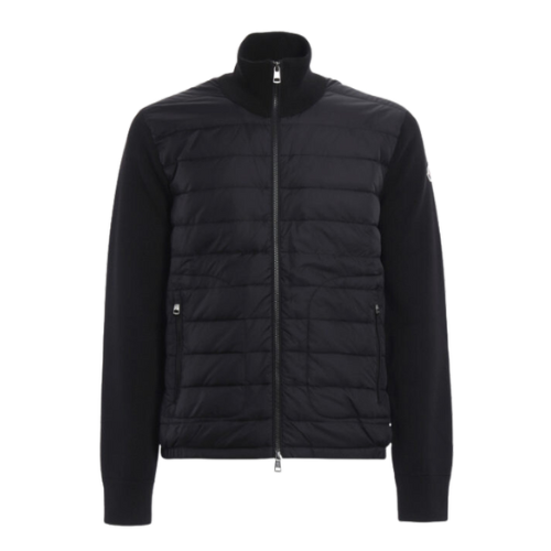 Moncler Cardigan Jacket Black