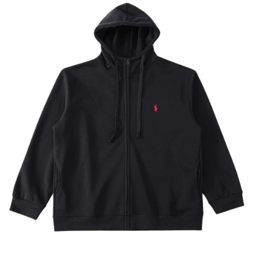 Ralph Lauren Zip Hoodie Black