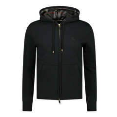 Burberry Zip Hoodie Black