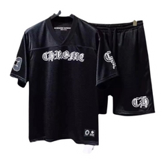 Chrome Hearts Jersey Set Black