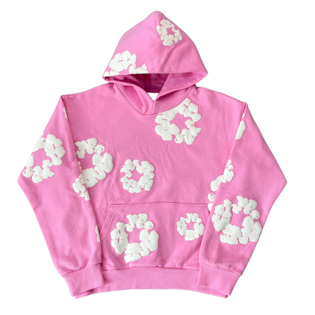 Denim Tears Hoodie Pink