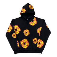 Denim Tears Hoodie Black Orange