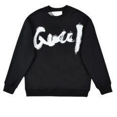 Gucci GG Print Sweater Black White