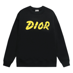 Dior Sweater Black Yellow