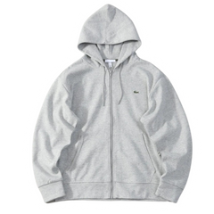 Lacoste Zip hoodie Grey