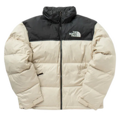 The North Face Nuptse Puffer Black White