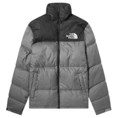 The North Face Nuptse Puffer Black Grey