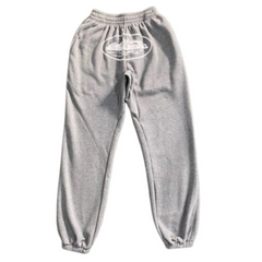 Circular Demon Island Heather Jogger Grey White