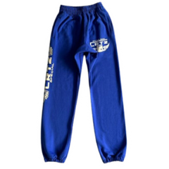 Corteiz Evil Wing Guard Pants Blue