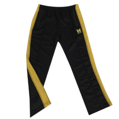 Needles Trackpants Black Yellow