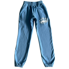 Corteiz Evil 5 Anniversary Star Jogger Baby Blue