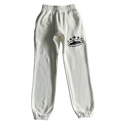 Corteiz Evil 5 Anniversary Star Jogger White