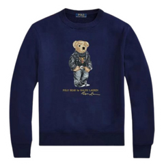 Polo Raplh Lauren  Bear Print Dark Blue