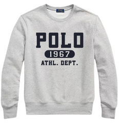 Polo Raplh Lauren Sweater Print Grey