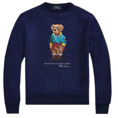 Polo Raplh Lauren Bear Print Dark Blue