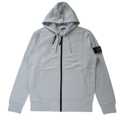 Stone Island Zip Hoodie Sky Color 24ss