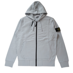 Stone Island Zip Hoodie Sky Color 24ss