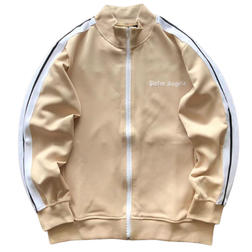Palm Angles Zip Hoodie Apricot