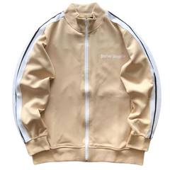 Palm Angles Zip Hoodie Apricot