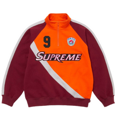 Supreme Vintage Half Zip Orange