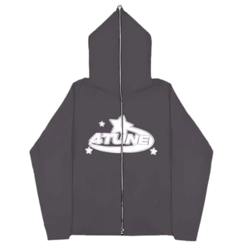 4Tune Zipper Full Face Grey