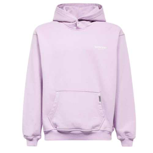 Represent Hoodie Basic Washed Purple