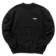 Represent Crewneck Sweater Black White