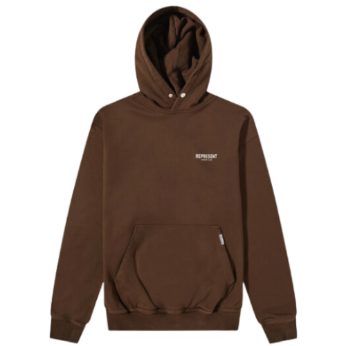 Represent Basic Hoodie Brown