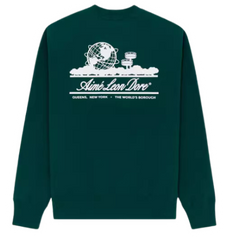 Aime Leon Dore Basic Sweater Green