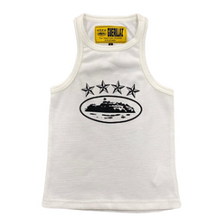 Corteiz 4 Star Tanktop White