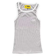 Corteiz Evil Tanktop White Border Grey