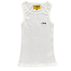 Corteiz Evil Men's Embroidered Tanktop White