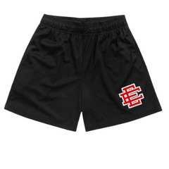 Eric Emmanuel Sports Shorts Black Red Label