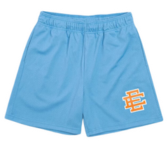 Eric Emmanuel Sports Shorts Light Blue Yellow