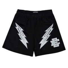 Eric Emmanuel Basketball Shorts Black White Label