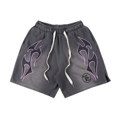 Hellstar Shorts Pink Grey