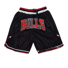 NBA Basketball Vintage Shorts Chicago Bulls Red