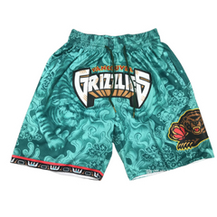 NBA Basketball Vintage Shorts Memphis Grizzlies Blue