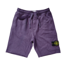 Stone Island Sweat Shorts Purple