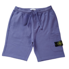 Stone Island Sweat Shorts Lavender