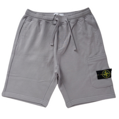 Stone Island Sweat Shorts Pigeon Ashe