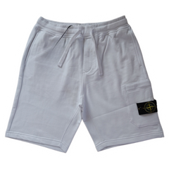 Stone Island Sweat Shorts White