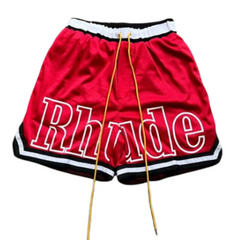 Rhude Shorts Red