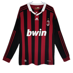 Ac Milan Retro 09-10 Long Sleeve