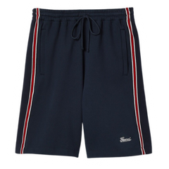 Gucci Knitted Shorts Navy Blue