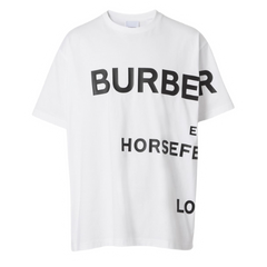 Burberry Big Font T-Shirt White