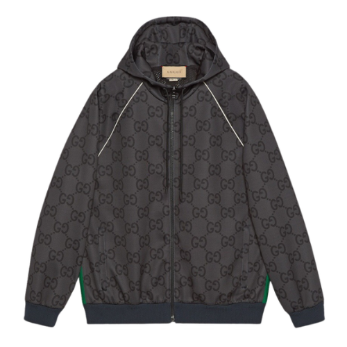 Gucci Monogram Track Jacket Black