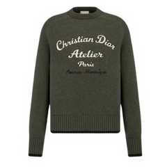 Christian Dior Sweater Olive Green